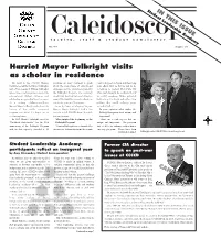 Caleidoscope Faculty, Staff & Student Newsletter
