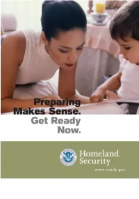 Preparing Makes Sense. Get Ready Now