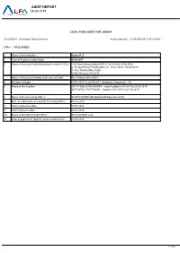 Report in Data Base Format-8 and Model Accounting Format-8 in Monthly Basis Along with Web Hosting of the Same in National Panchayat Portal by 10Th of Every Month