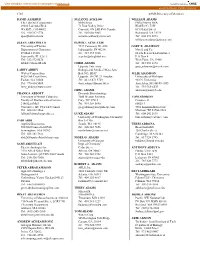 178S ASMS Directory of Members DAVID AASERUD the Lubrizol