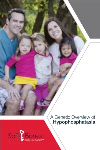 A Genetic Overview of Hypophosphatasia a Background in Genetics