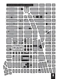 Campus Map, New York University, Washington Square Campus