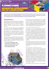 Residential Development and the Planning Scheme
