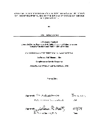 Analysis of the Discourse Used by Supporters and Opponents of the Development, Relief and Education for Alien Minors Act (Dream Act)