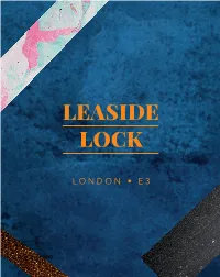 LEASIDE LOCK Make It Your Own Computer Generated Image Is Indicative Only