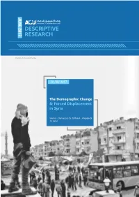 The Demographic Change & Forced Displacement