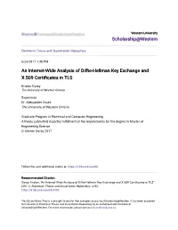 An Internet-Wide Analysis of Diffie-Hellman Key Exchange and X