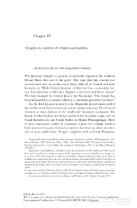 Chapter IV Temples in Context of Religion and Politics |