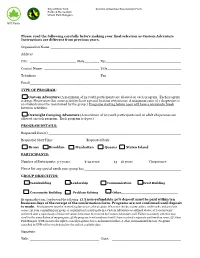 Please Read the Following Carefully Before Making Your Final Selection As Custom Adventure Instructions Are Different from Previous Years