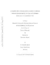 A Classification of Homogeneous K\"{A} Hler Manifolds with Discrete