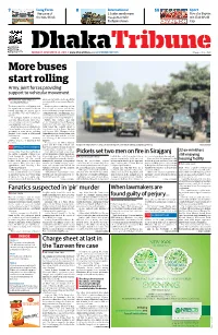 Buses Start Rolling