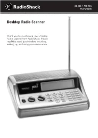 Desktop Radio Scanner