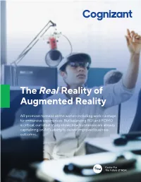 The Real Reality of Augmented Reality