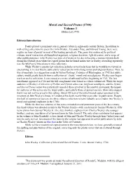 C:\Users\Randy\Documents\Wesley\Poetry and Hymns\John Wesley Files\Published Collections\Moral and Sacred Poems (1744) Vol 3.Wp