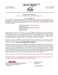 CSP Or RFB Bid Document