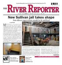 New Sullivan Jail Takes Shape New Direct Supervision Model to Be Utilized