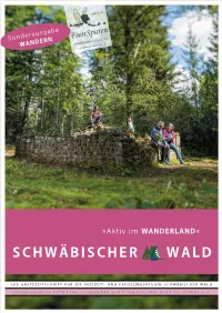Sonderausgabe WANDERN PREMIUMWANDERN SCHWÄBISCHER WALD