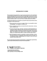 T TA/F-T Dissertation Vj'lvll Information Service
