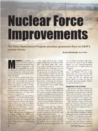 The Force Improvement Program Promises Grassroots Fixes For