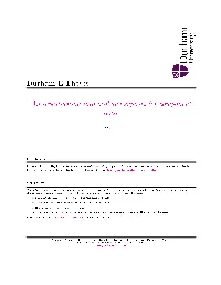 Durham E-Theses
