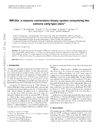 Wr20a: a Massive Cornerstone Binary System Comprising Two Extreme Early-Type Stars