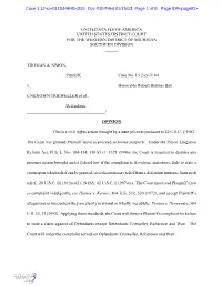 Case 1:12-Cv-01184-RHB-JGS Doc #10 Filed 01/15/13 Page 1 of 8