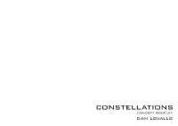 Constellations Concept Booklet Dan Lovallo 1 Constellations Algorithm A1) Selection of Constellation in Relation to Location: E.G