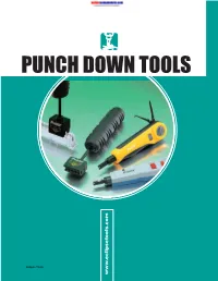 Punch Down Tools Punch Down Tools