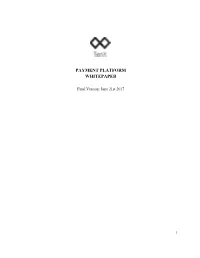 Tenx Whitepaper