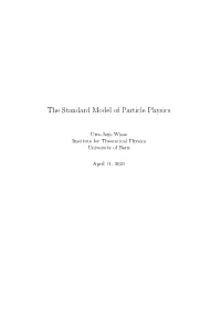 The Standard Model of Particle Physics
