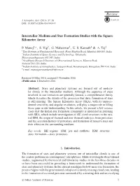 Interstellar Medium and Star Formation Studies with the Square Kilometre Array