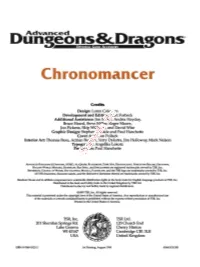 Chronomancer