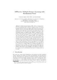 Miforests: Multiple-Instance Learning with Randomized Trees⋆