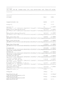 NTFS, 465 GB. Cluster Size: 4096, File Record Size: 1024