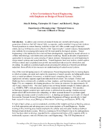 A New Curriculum in Neural Engineering with Emphasis on Design of Neural Systems