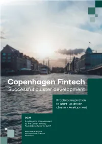 Copenhagen Fintech Successful Cluster Development