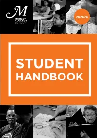 Student Handbook Welcome