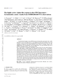 The Highly Active Anhur-Bes Regions in the 67P/Churyumov - Gerasimenko Comet: Results from OSIRIS/ROSETTA Observations
