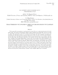 Dr. Francisco Salazar Khalifa University of Science and Technology (KUST), United Arab Emirates, E7940@Hotmail.Com