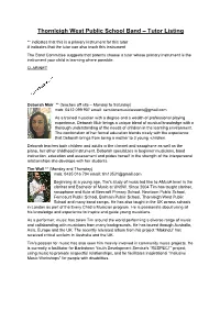 Tutor Listing