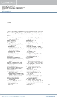Cambridge University Press 978-1-108-47416-0 — Hell in the Byzantine World Volume 2: a Catalogue of the Cretan Material Index More Information