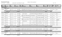 Permitting Activity 08/01/2021 Thru 08/29/2021 Date of Report: 08/30/2021 L-BUILD ONLY - Grouped by Type Then Subtype Page 1 of 37