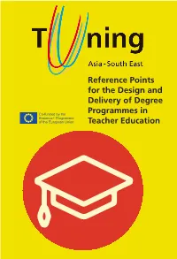 Reference Points for the Design and Delivery of Degree Programmes In