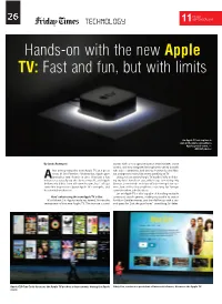 Apple TV: Fast and Fun, but with Limits