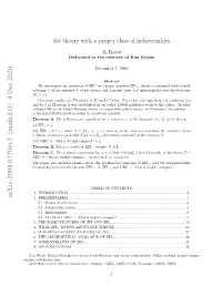 Arxiv:2008.07706V3 [Math.LO] 4 Dec 2020 Adnl Aifcinclass