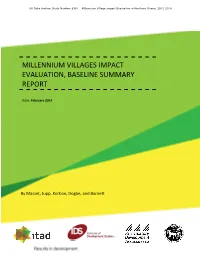 MV Baseline Summary Report