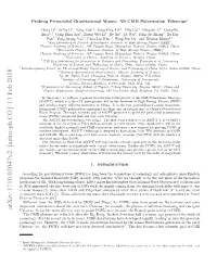 Probing Primordial Gravitational Waves: Ali CMB Polarization Telescope∗
