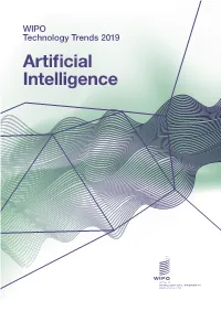 WIPO Technology Trends 2019: Artificial Intelligence