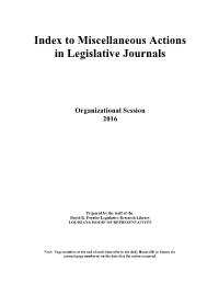 OS Journal Index