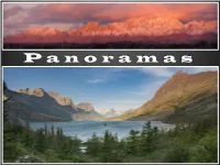 Panoramas Shoot with the Camera Positioned Vertically As This Will Give the Photo Merging Software More Wriggle-Room in Merging the Images